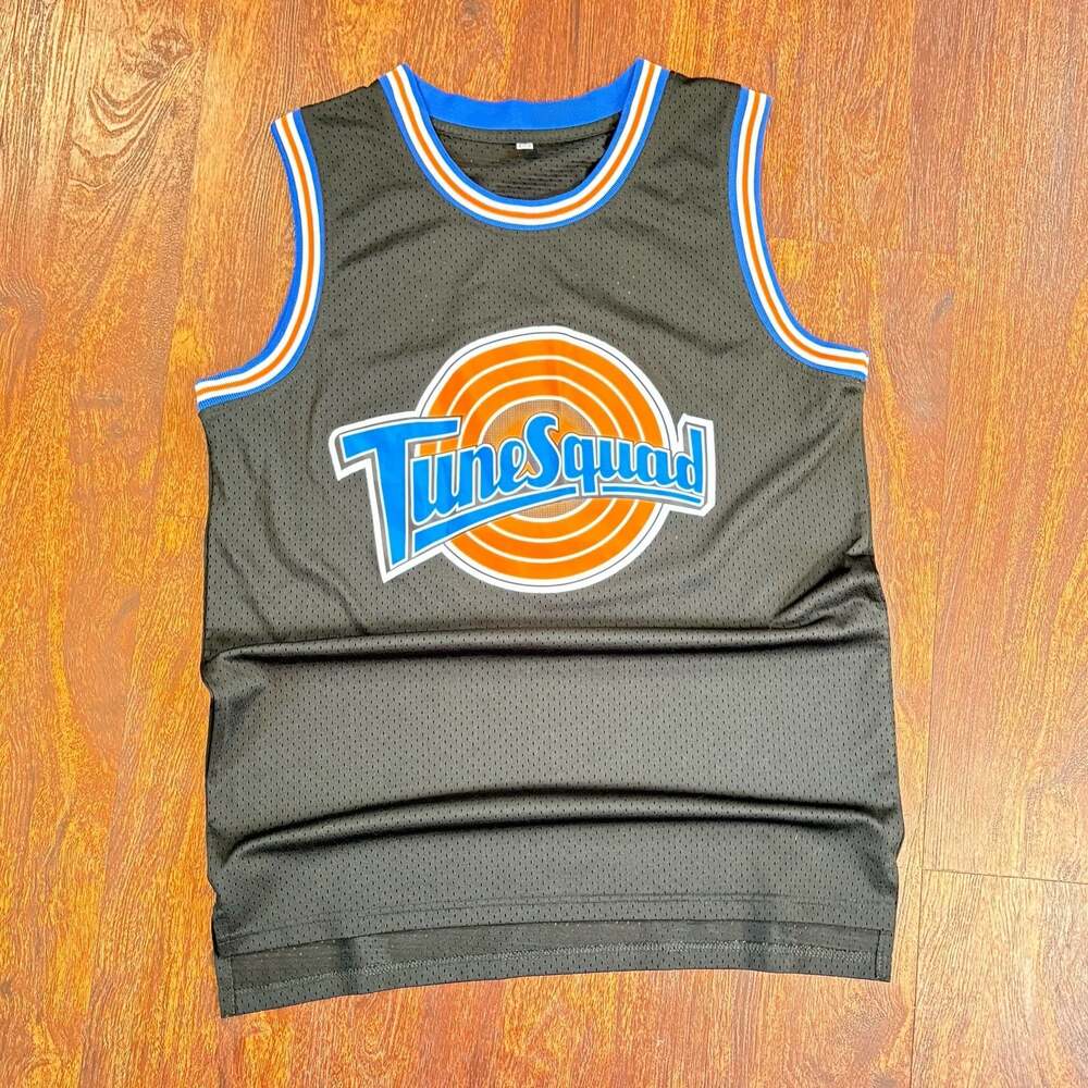 Lola Bunny Space Jam Tune Squad #10 Black Basketball Jersey